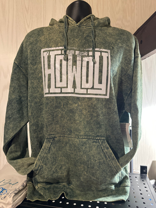 Green Howdy Hoodie